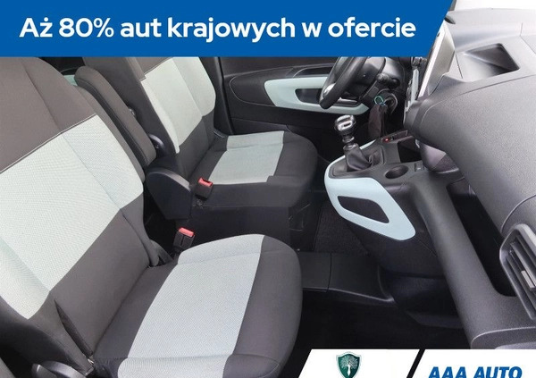 Citroen Berlingo cena 67000 przebieg: 70668, rok produkcji 2019 z Krajenka małe 121